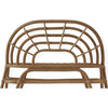 Rattan Rainbow Mini Bench, Natural - Kids Seating - 2