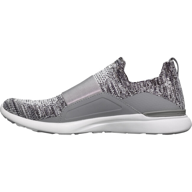 Women's TechLoom Bliss, Heather Grey & White & White - Sneakers - 2