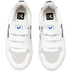 V-10 Velcro Strap Sneakers, Cobalt - Sneakers - 2