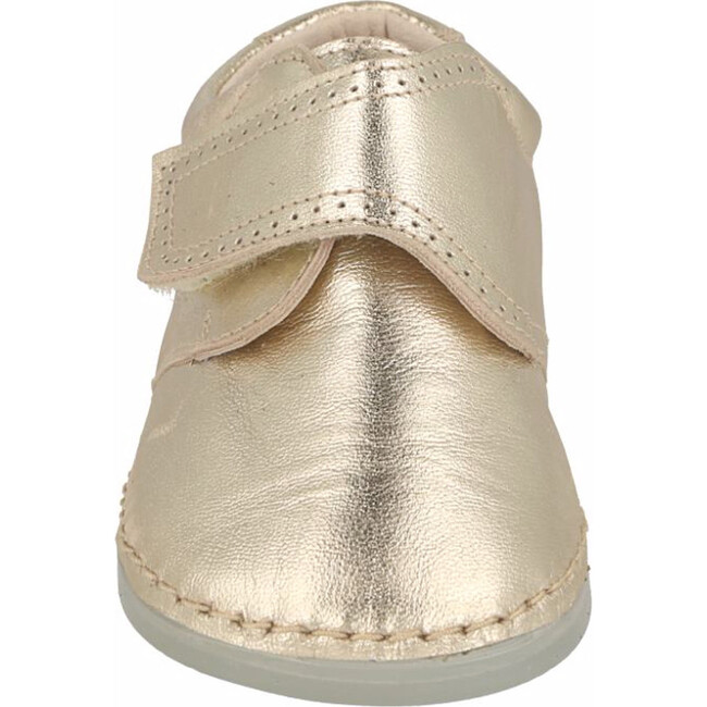 Villena Velcro Monk Shoe, Champagne - Oxfords - 3