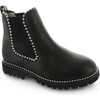 Victoria's Double Gore Studded Boot, Black - Boots - 2