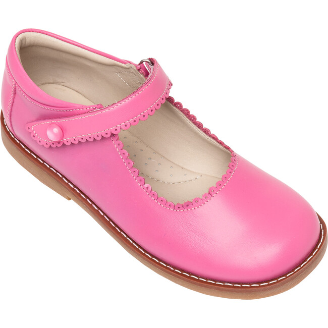 Toddler Mary Jane, Flamingo Pink - Mary Janes - 1
