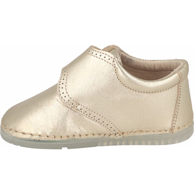 Villena Velcro Monk Shoe, Champagne - Oxfords - 5