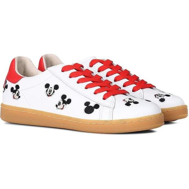 Tennis Mickey Lace Shoes, White