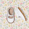 Toddler Mary Jane, White - Crib Shoes - 3