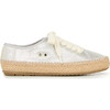 Agonis Teen Espadrille Sneaker, Metallic Silver - Sneakers - 2