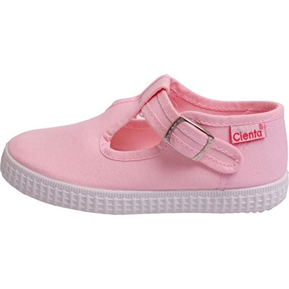 T-Strap, Pink - Cienta Shoes | Maisonette