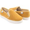 Suede Slip-On, Yellow - Slip Ons - 1 - thumbnail