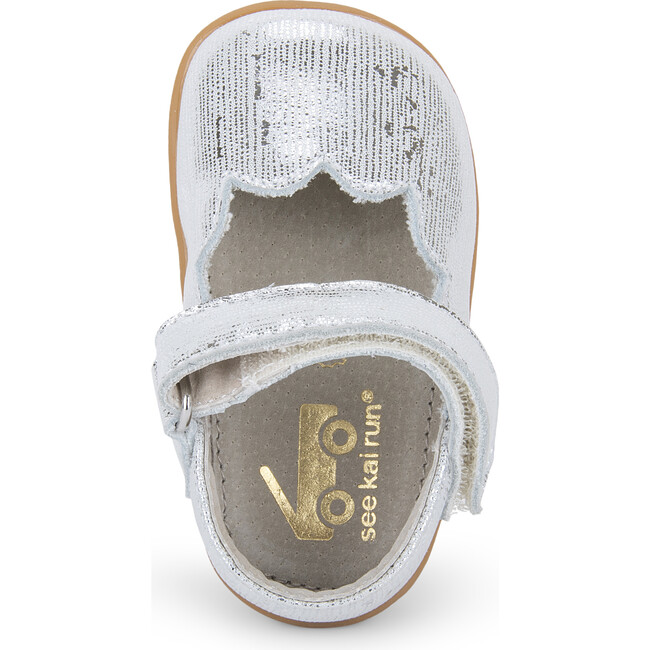 Susie First Walker, Silver - Mary Janes - 4