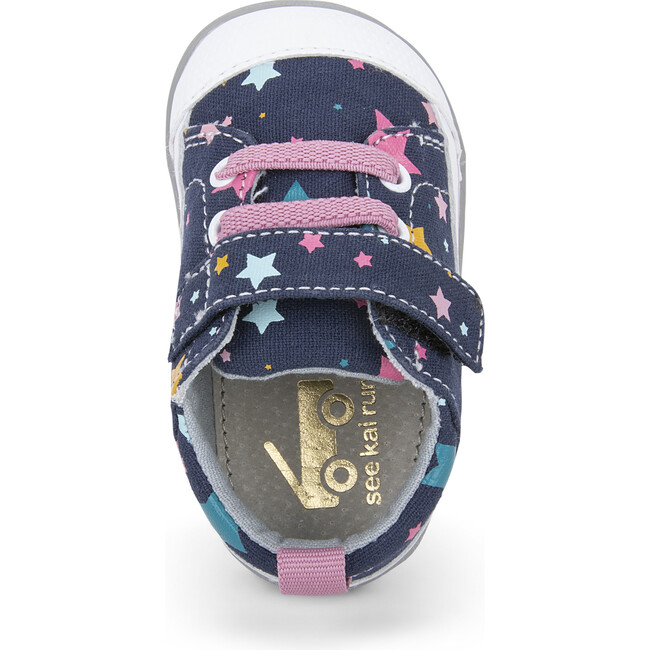 Stevie II, Navy & Stars - Sneakers - 4