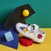 *Exclusive* Canvas Velcro Sneaker, Abstract Shapes - Sneakers - 2