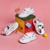 *Exclusive* Canvas Velcro Sneaker, Cat Tulips - Sneakers - 3