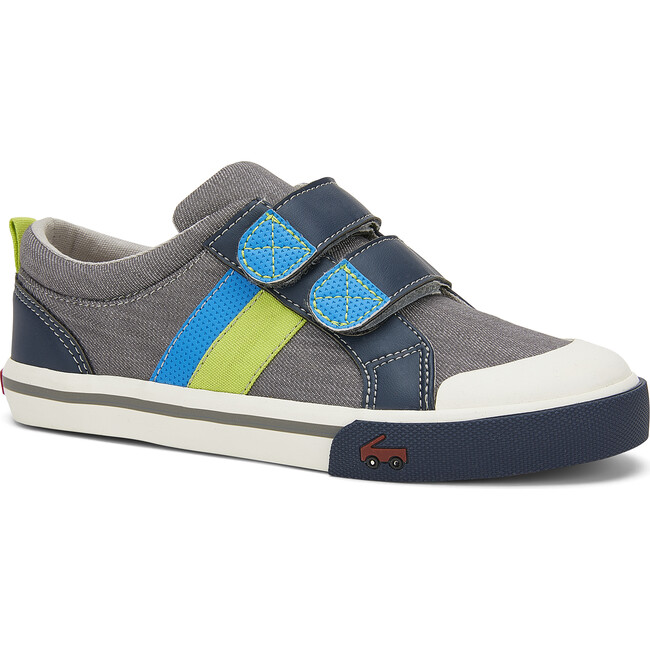 Russell, Gray & Blue - Sneakers - 1