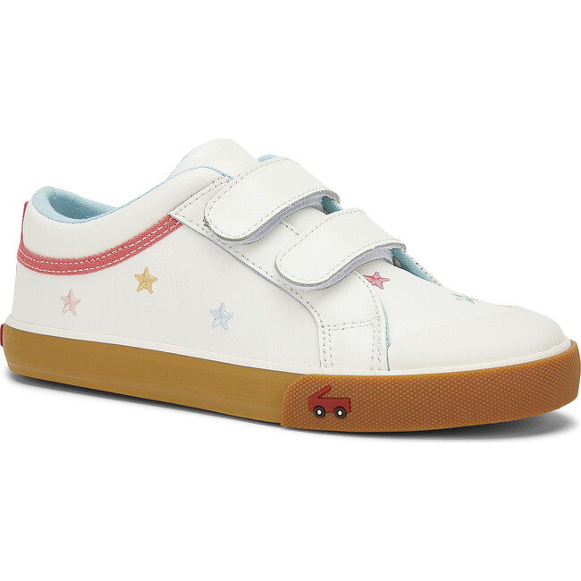 Robyne, White Leather - Sneakers - 1