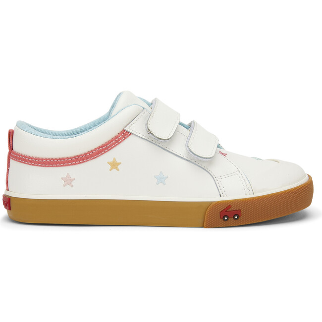 Robyne, White Leather - Sneakers - 3