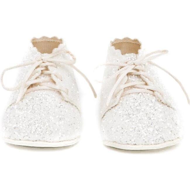 Milky Way Oxford Shoes, White - Loafers - 2
