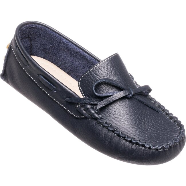 Driver Loafer, Navy - Loafers - 1