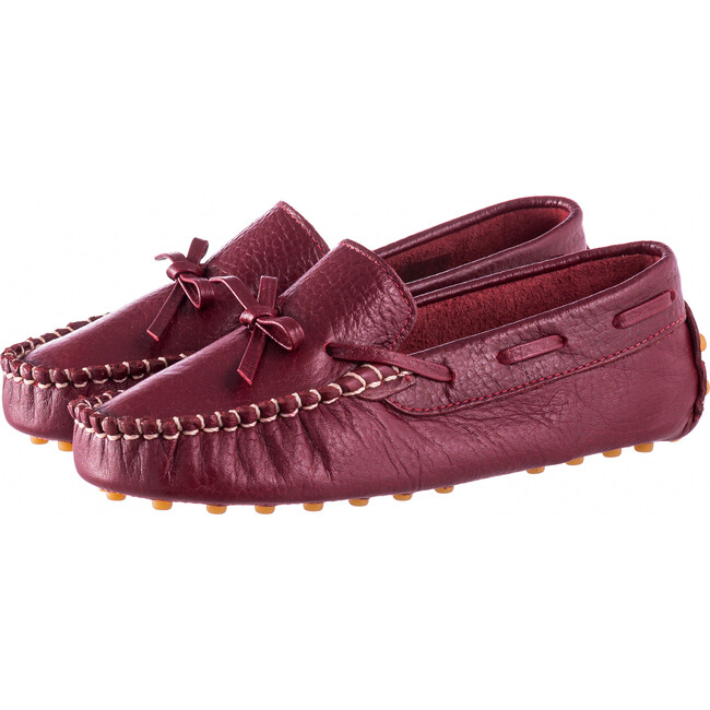 *Exclusive* Driver Loafer, Burgundy - Loafers - 1