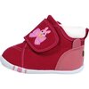 Smiley Bunny First Walking Shoes, Red - Sneakers - 5