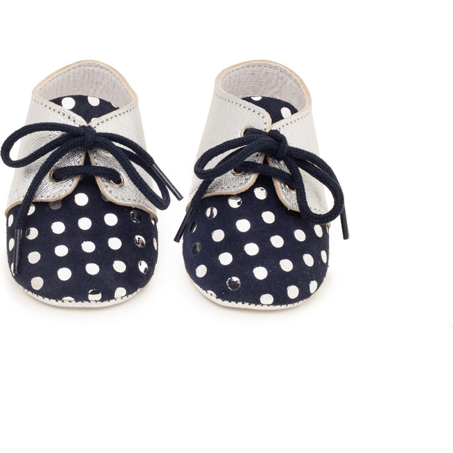 Lou Marine Shoe, Silver Dots - Booties - 2