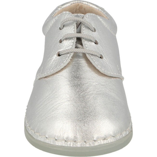 Lorca Lace Up Shoe, Silver - Oxfords - 3