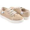 Lace-Up Sneaker, Gold Glitter - Sneakers - 1 - thumbnail