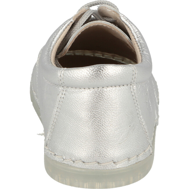 Lorca Lace Up Shoe, Silver - Oxfords - 4