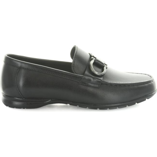 Liam's Strap Loafer, Black - Loafers - 1