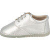 Lorca Lace Up Shoe, Silver - Oxfords - 5