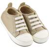 Eazy Tread Taupe Shoes, White - Sneakers - 1 - thumbnail