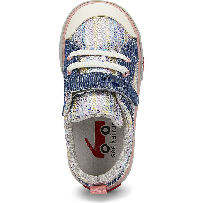 Kristin, Chambray & Sequins - Sneakers - 4