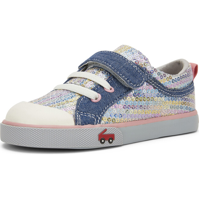 Kristin, Chambray & Sequins - Sneakers - 5