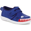 Shark Fins Sneaker, Indigo - Sneakers - 1 - thumbnail