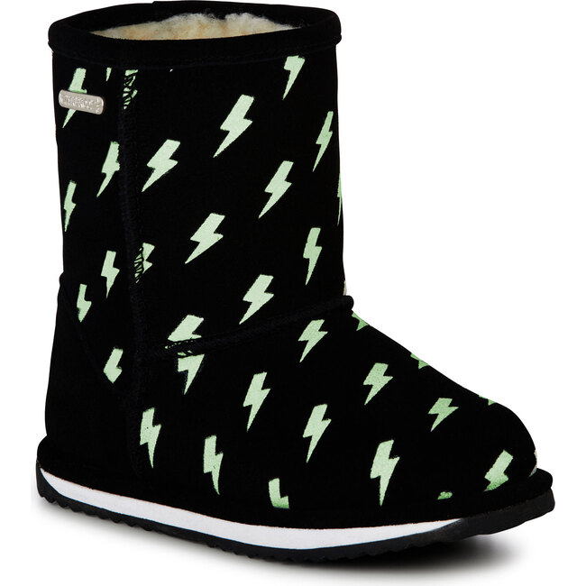 Lightning Bolt Brumby, Black - Boots - 3