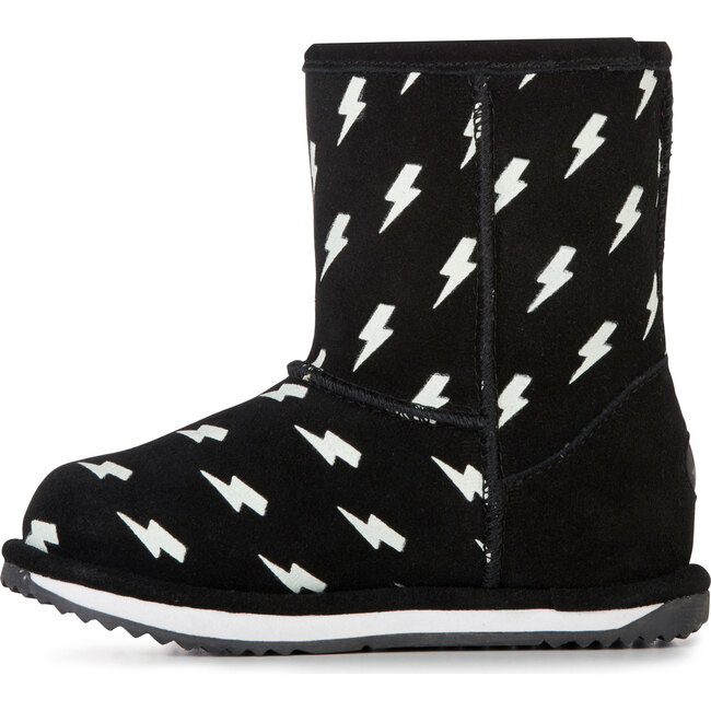 Lightning Bolt Brumby, Black - Boots - 4