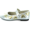 Hoova Hearts Mary Jane, Silver - Mary Janes - 2