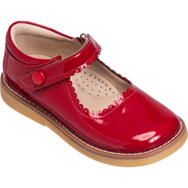 Toddler Mary Jane, Red Patent Elephantito Shoes