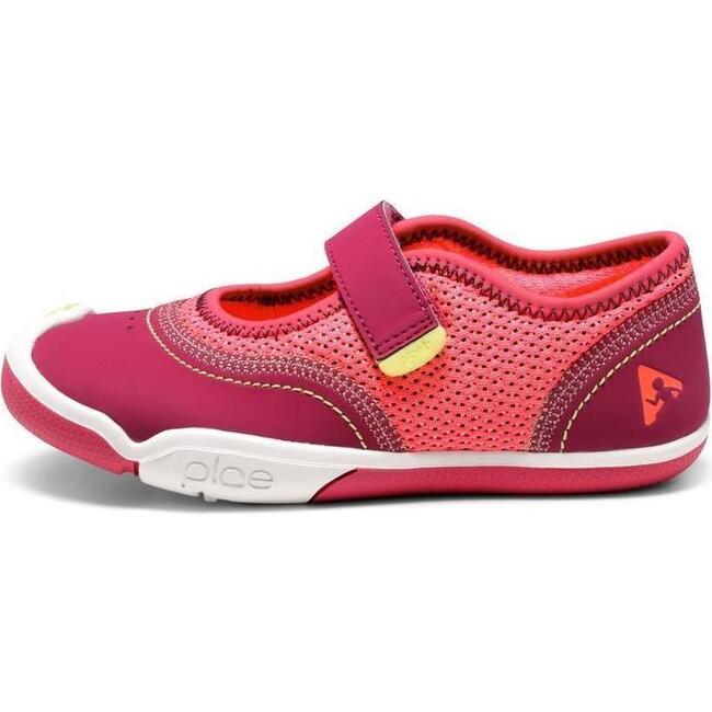 Emme Hibiscus Shoes, Pink - Sneakers - 2