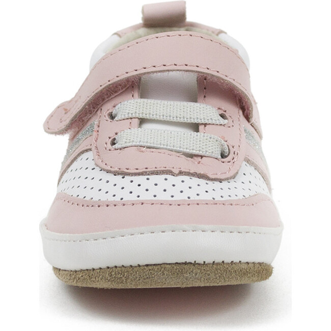 Everyday Eliza Sneaker, White & Pink - Sneakers - 3