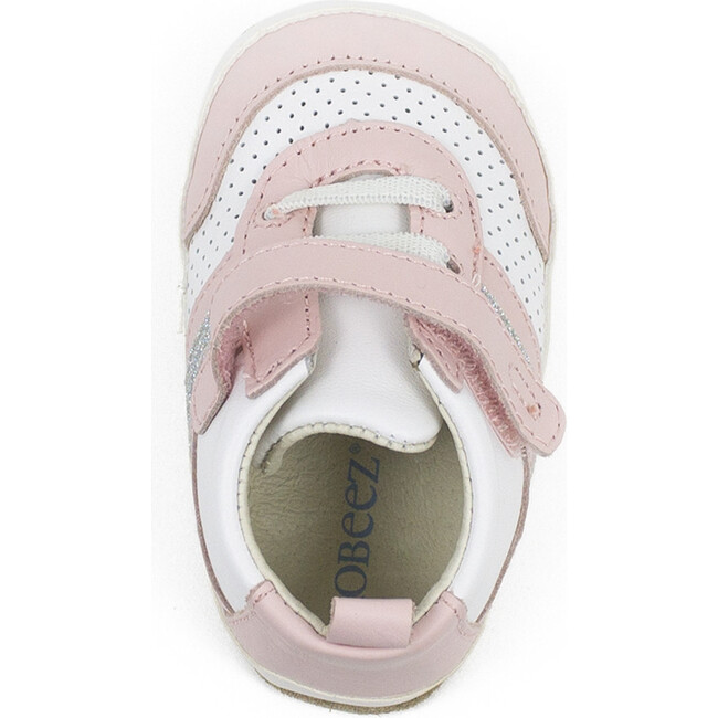 Everyday Eliza Sneaker, White & Pink - Sneakers - 6