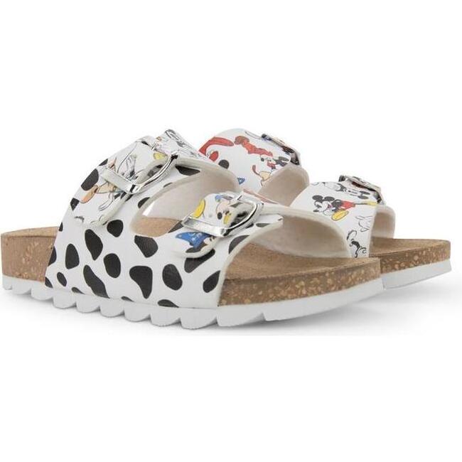 Disney Dalmatian Print Sandals, White