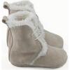 Cream Winter Booties, Taupe - Booties - 1 - thumbnail