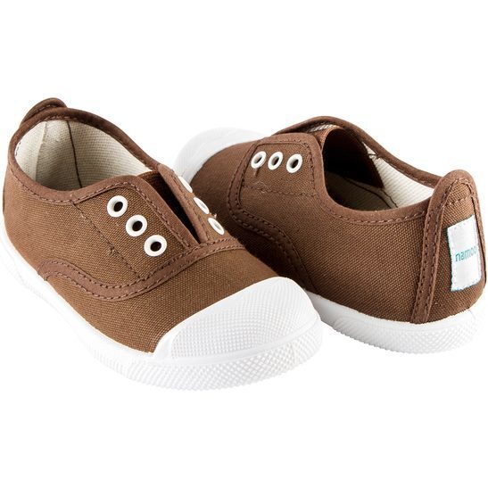 Cap Toe Sneaker, Brown - Namoo Shoes | Maisonette