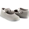 Canvas Mary Jane, Grey - Mary Janes - 1 - thumbnail