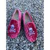 Barron Skull Smokng Shoe, Pink - Loafers - 2