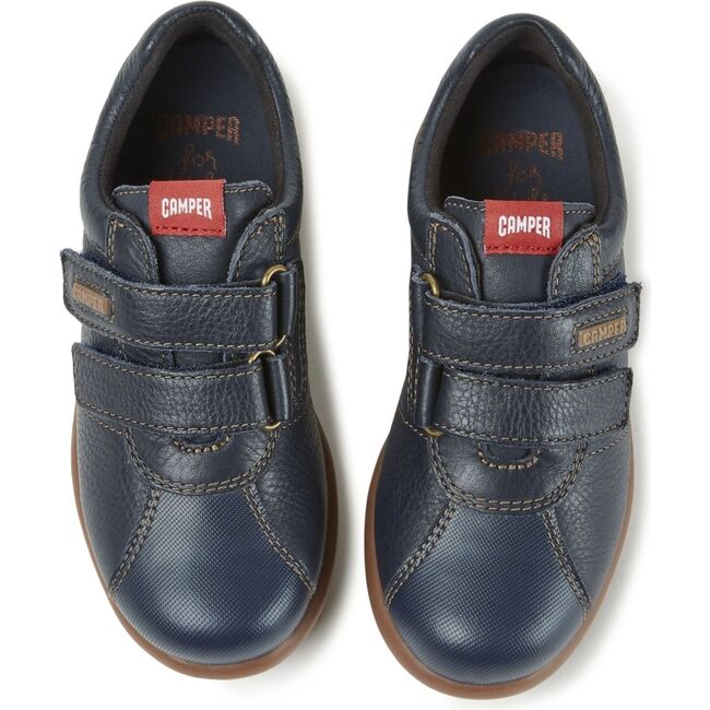 Pelotas Sneakers, Navy & Brown - Sneakers - 4