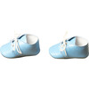 Lou Botton, Turquoise - Crib Shoes - 3
