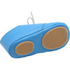 Lou Botton, Turquoise - Crib Shoes - 4