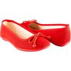 Ballerina Slipper, Red - Flats - 1 - thumbnail