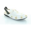 Ali's Chain Mule, White & Gold - Sneakers - 1 - thumbnail